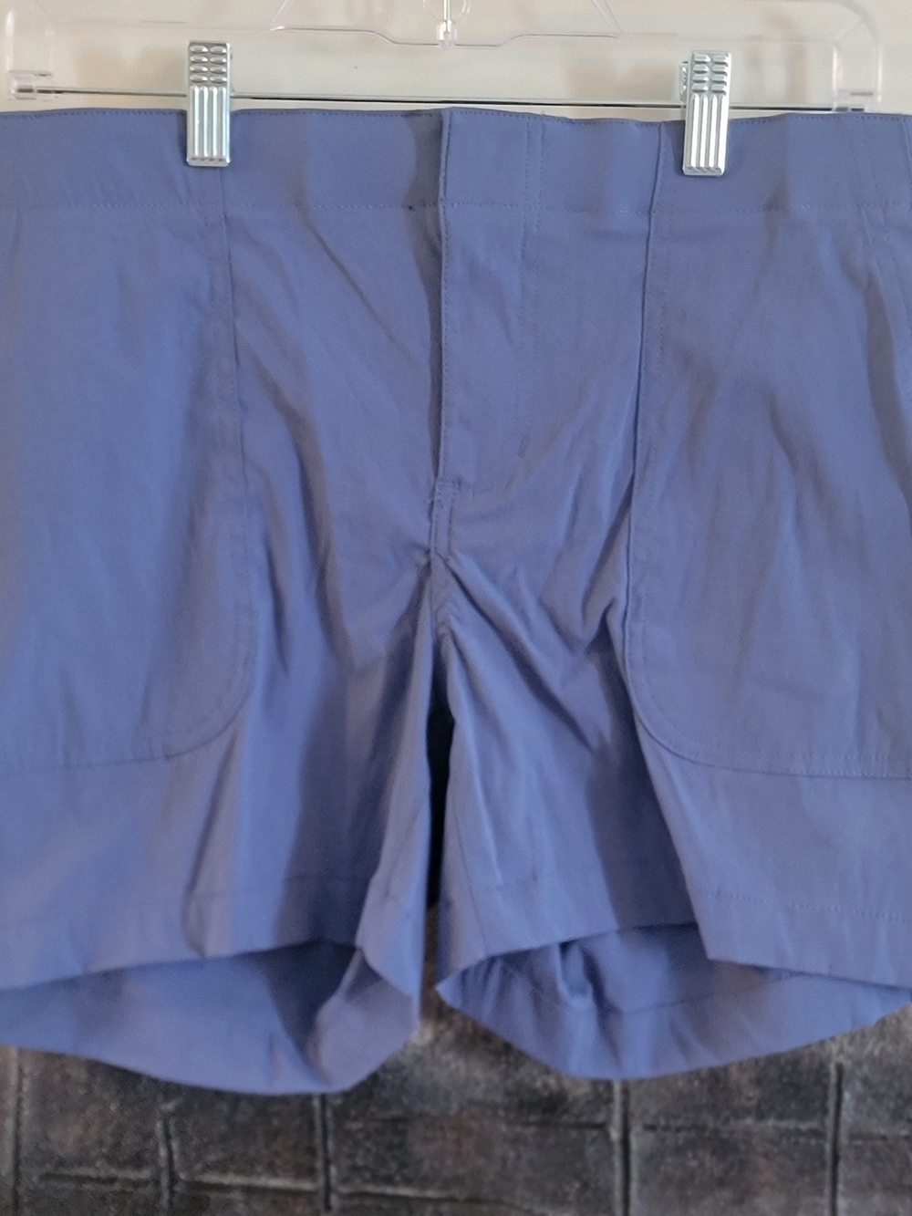 Eddie Bauer Light Blue Women's Top with Logo Tag